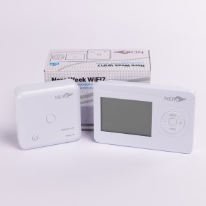 Bezicni sobni termostat programabilni NERO WL7-RF BELI Wi-Fi